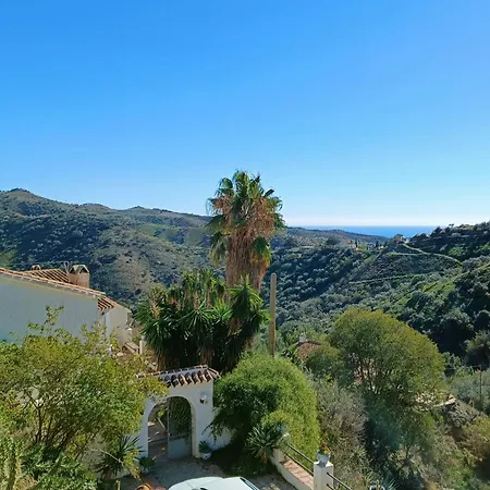 Casa Medina - Private With Terrace And Sea View, 25 Minutes From Malaga Holiday home Moclinejo